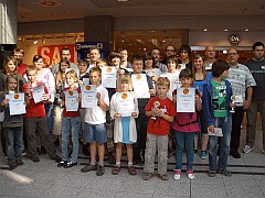 Siegerehrung Lausitzcenter Schachturnier
