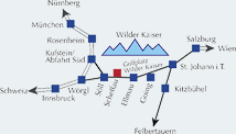 Anreise | Urlaub in Scheffau am Wilden Kaiser, Tirol