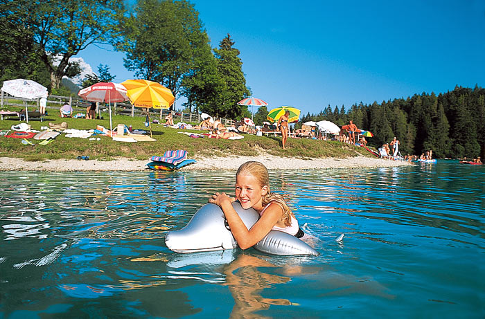 Hotel Alpin Scheffau Badespass am Hintersteiner See