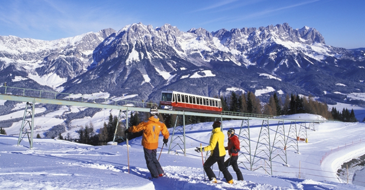 Skifahren in der Skiwelt Wilder Kaiser Brixental