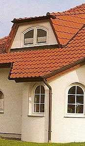 Flachdachpfannen