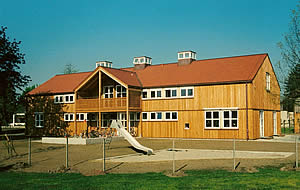 Kindergarten in Holzrahmenbauweise, Karlskron
