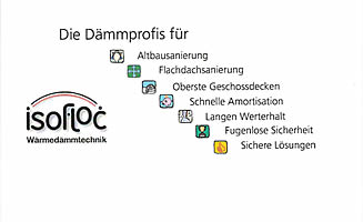 Material für Einblasdämmtechnik