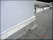 Flachdach Detail 2