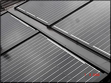 Photovoltaik integrierte Montage