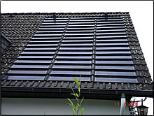 Photovoltaik integrierte Montage