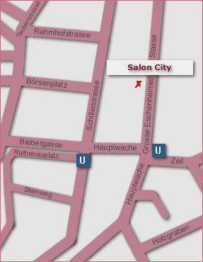 Lageplan - Ihr Weg zum Salon City