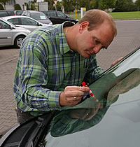 Scheibenreparatur