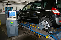 Fahrwerksvermessung