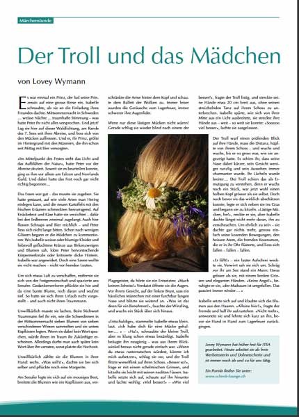 Ein M&auml;rchen von Lovey Wymann, www.schreib-lounge.ch