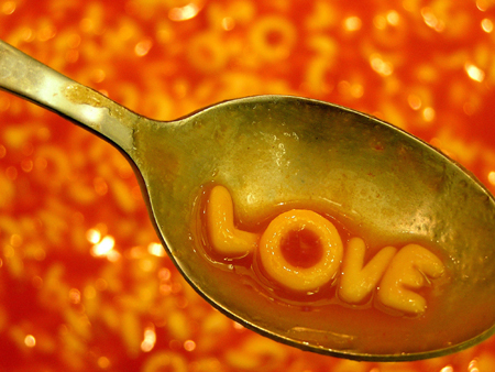 Buchstabensuppe