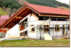 Dachhebung