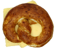 Laugenbretzel mit Käse