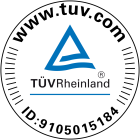 T&Uuml;V CERT DIN EN ISO 9001:2008