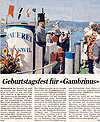 Geburtstagsfest f�r Gambrinus
