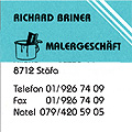Richard Briner Malergesch�ft