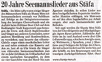 20 Jahre Seemannslieder aus St�fa