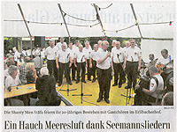 Ein Hauch Meeresluft dank Seemannsliedern 