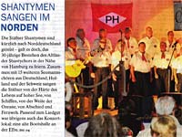 Shantymen sangen im Norden