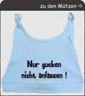 babymütze bedruckt