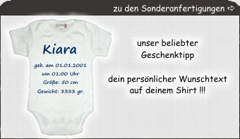 babybody sonderanfertigung