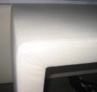 Ledernaht-Detail