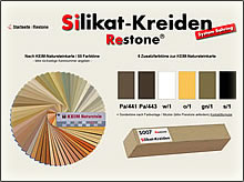 Restone Farbskala, Atelier Bohring 