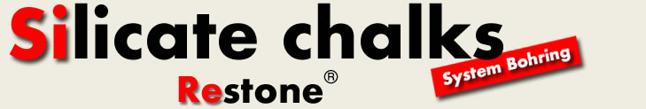 Silicate chalks restone