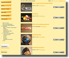 Démonstration Boutique en ligne