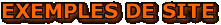 Exemples de sites cr��s par Site Web Normandie