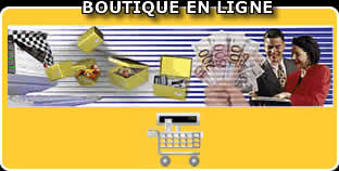 Augmentez votre chiffre d'affaires et vos b�n�fices ! - Vos clients vous joignent 24 heures sur 24 du monde entier ! - La boutique en ligne est dans la tendance et prend de plus en plus d�importance car : - Au lieu de s��nerver dans les grands magasins remplis et les rues commer�antes, on fait ses courses calmement depuis son domicile. - Vos clients n'attendent plus les horaires d'ouverture, ils vous atteignent 24 heures sur 24. - De plus en plus de personnes prennent leur d�cision d�achat, pour un fournisseur d�termin� en raison des renseignements obtenus sur Internet. - Vous leur offrez la possibilit� d'un "achat spontan�". - Celui ou celle qui n'est pas pr�sent sur Internet passe aujourd�hui, � c�t� de cette opportunit�. - Avec votre site Internet, vous �pargnez � votre client du temps et de l�argent. Il vous remerciera ! Pourquoi le commerce �lectronique (e.commerce) fonctionne-t-il si bien ? - La raison en est la satisfaction imm�diate du client. Il choisit, il compare et il commande. - Le prix de vos produits joue d'ailleurs un r�le plut�t secondaire. Comme le d�montrent diff�rentes enqu�tes, sur Internet, la simplicit� du d�roulement est un facteur d�cisif� Pas le prix. La raison en est simple : Les "acheteurs" sur Internet sont du type "d�cisif" plut�t "qu'h�sitant" !