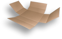 Kreuzverpackung FEFCO 0404