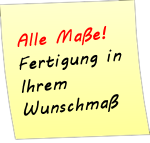 Post it - Fertigung in Ihrem Wunschma�.
