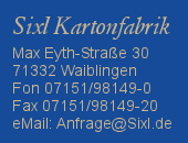 Sixl Kartonfabrik