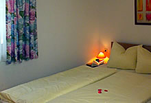Schlafzimmer in der Ferienwohnung in K�nigsleiten in �sterreich