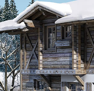 Skihütte Österreich in Hochkrimml - Silberleiten im Zillertal