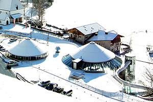 SPA und Spaß im Kristallbad in Wald Königsleiten in der Nähe Ihrer Ferienwohnung und Skihütte