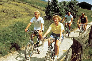 Radtour im Sommerurlaub - Ausgangspunkt ist die Skih&uuml;tte in Hochkrimml oder die Ferienwohnung in K&ouml;nigsleiten
