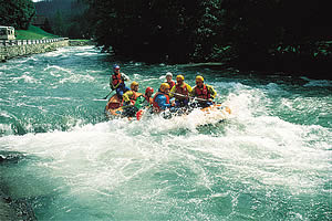 Rafting auf der Gerlos, Wassersport f&uuml;r Mutige