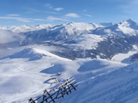 Blick auf die Alpenhauptklamm