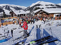 Apres Ski auf der Plattenalm, nur 5 Minuten von der Skih&uuml;tte entfernt