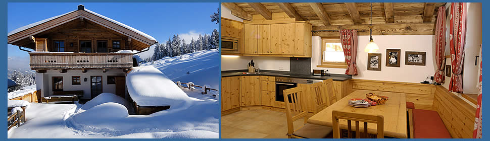 Winterurlaub in &Ouml;sterreich, Nationalpark Hohe Tauern - Skifahren in der Zillertal-Arena - Wohnen in der Skih&uuml;tte f&uuml;r 6 Personen in Hochkrimml / Silberleiten