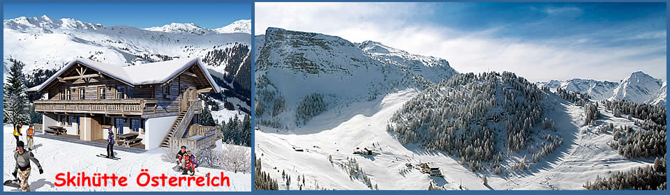 Winterurlaub und Sommerurlaub im Zillertal im Salzburger Land. Skih�tte mit Ferienwohnungen und Sauna in Hochkrimml / Silberleiten in �sterreich. 
