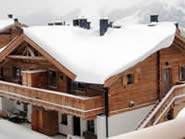 Skih&uuml;tte im Winter