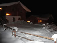 Skih&uuml;tte bei Nacht
