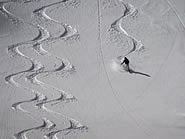 Skifahrer in Silberleiten
