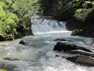 Wasserf&auml;lle auf dem Weg zur Wirtin in &Ouml;sterreich