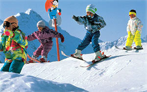Eingang zum Skilift Blattten
