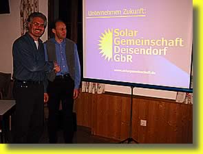 Die Gesch�ftsf�hrer Ronny A. Knepple & Walter Idda