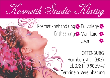 In K&uuml;rze neue Homepage des Kosmetik-Studio Klattig